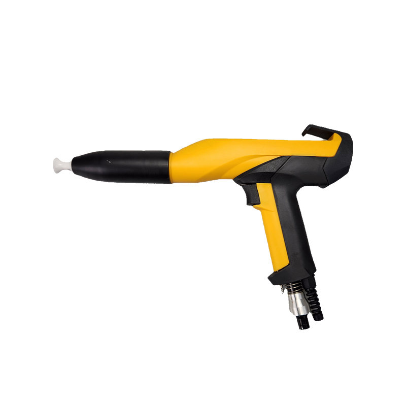 The yellow model is compatible with Gema 4th generation powder spray gun