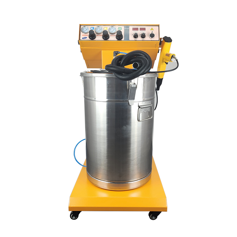 KST-201 Dual digital display electrostatic powder coating machine