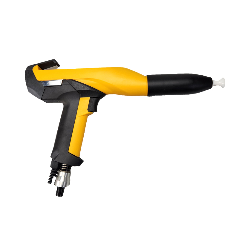 The yellow model is compatible with Gema 4th generation powder spray gun